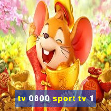 tv 0800 sport tv 1